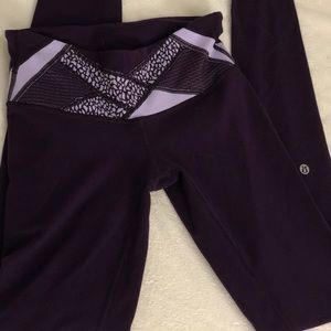 Lulu lemon purple legging